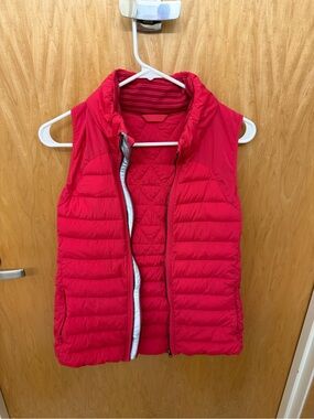 lululemon athletica pink Puffer Vest